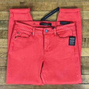 NWT Liverpool LA Petite Crop Denim Pants 8P